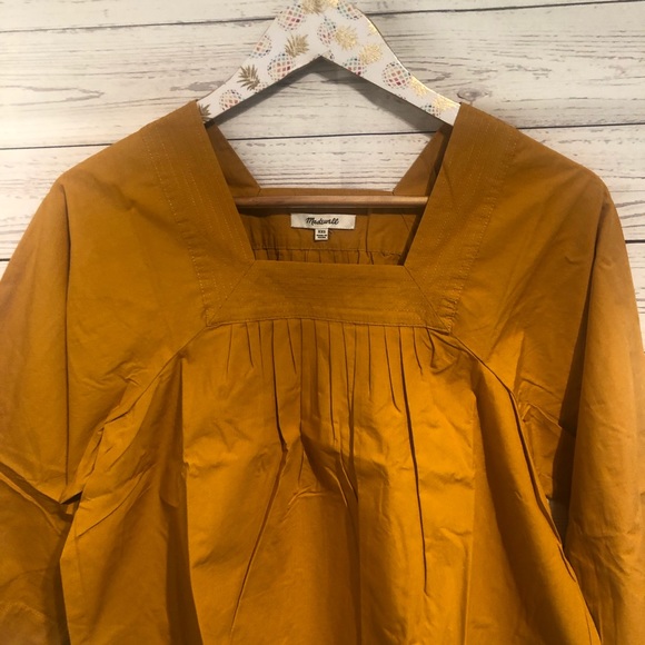 NWT Madewell Square Neck Top blouse - Picture 4 of 4